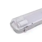 Noxion Réglette LED Étanche Boîtier Vide  Poseidon V2.0 incl. 2x Noxion Tube LED T8 Standard Output 9W 2x900lm - 865 Lumière Du Jour | 60cm