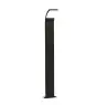 Ansell LED Sokkel Lamp Senza Grafiet 6.5W 406lm - 830 Warm Wit | 100cm - IP54