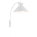 Nordlux Dial Applique Murale Métal Blanc | Convient pour 1x E27