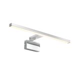 Nordlux Marlee 50 Applique Murale Métal Chrome - Extérieur - 8.9W 800lm - 930 Blanc Chaud | IP44 - Meilleur Rendu Des Couleurs