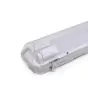 Noxion Réglette LED Étanche Boîtier Vide  Poseidon V2.0 incl. 2x Noxion Tube LED T8 Standard Output 9W 2x900lm - 865 Lumière Du Jour | 60cm
