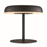 Nordlux Tafellamp Solar Elmer Accu Zwart 2W 100lm - 830 Warm Wit | 3-Staps Dimbaar 