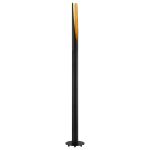 Eglo Vloerlamp Barbotto Staal Zwart, Goud 4.5W 345lm - 830 Warm Wit | Geschikt voor GU10