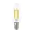 Eglo LED Kaars E14 Filament Helder 2.2W 470lm - 830 Warm Wit | Vervangt 40W